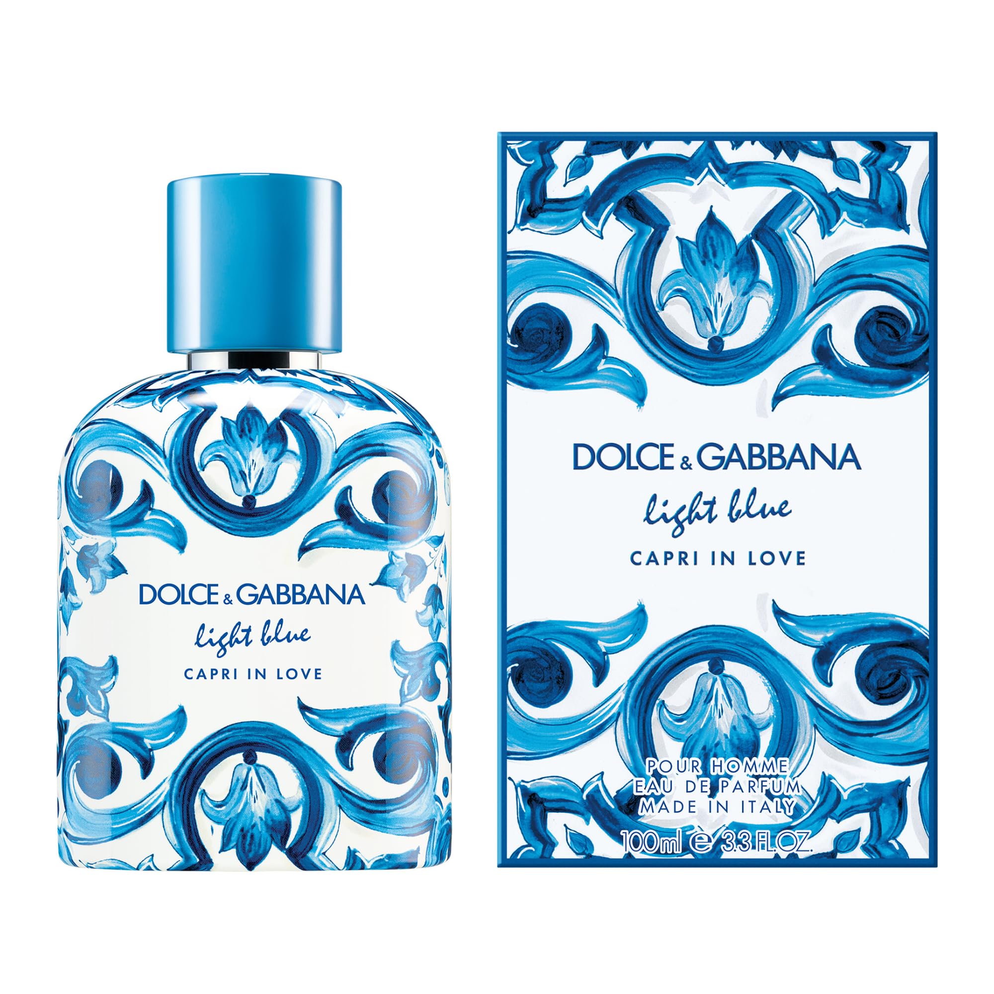 Dolce&Gabbana New Light Blue, Capri in Love, Eau De Toilette Spray, For Men