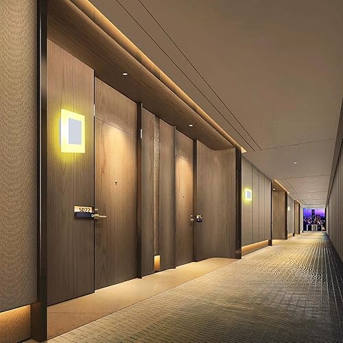 Miniatura 4 de Kawell Moderno apliques de pared LED de 10 W, lámpara de pared LED cuadrada de acrílico para interiores, lámpara de pared LED minimalista para