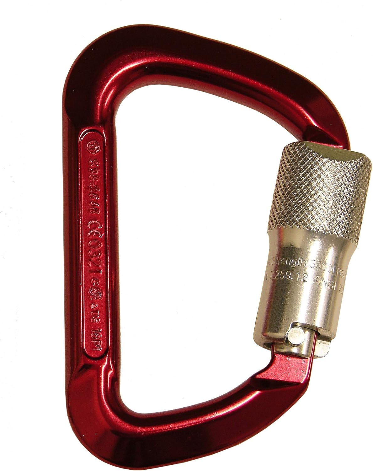 5006Z Super Anchor Safety AutoLock Aluminum Carabineer with 3600 lb