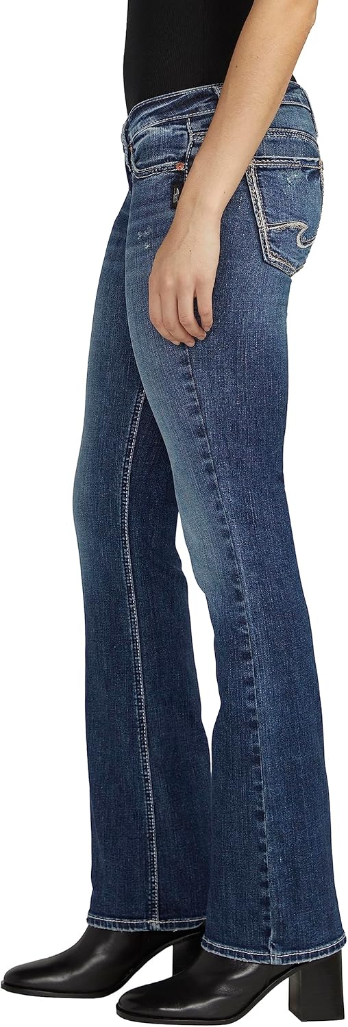 Silver Jeans Co. Women’s Tuesday Low Rise Slim Bootcut Jeans