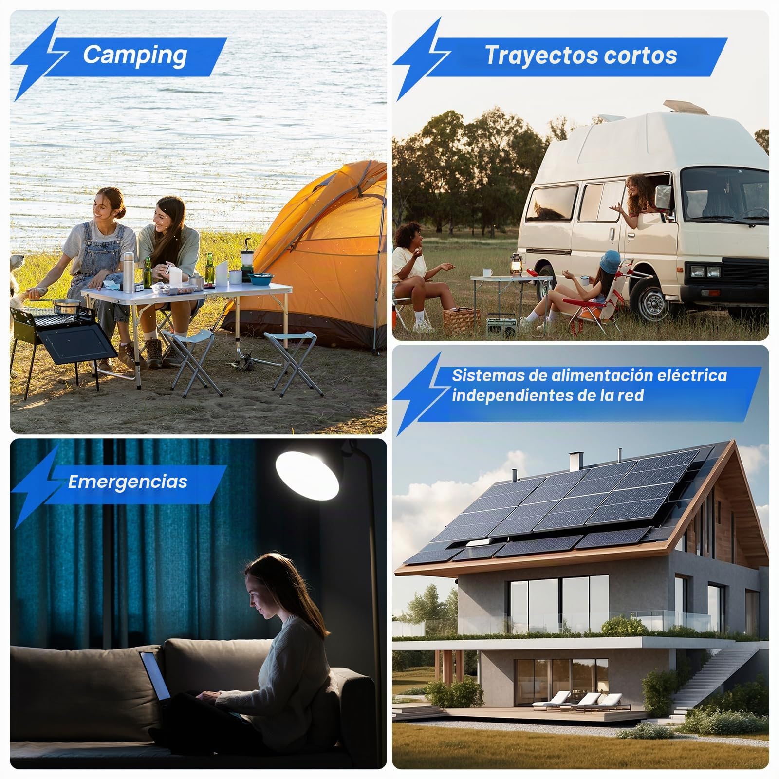 ECO-WORTHY Cargador LiFePO4 14,6V 25A con inversor 600W 12V a 230V, Circuito de prioridad de Red y función UPS, para batería LiFePO4 de Ciclo Profundo, Coche, camión, Turismo