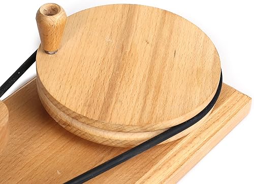 Miniatura 76 de Brainmart Winds - Bobinadora de bolas de hilo de madera y veloz de mesa, Winds de 8 a 12 onzas para manualidades de ganchillo y tejer, juego