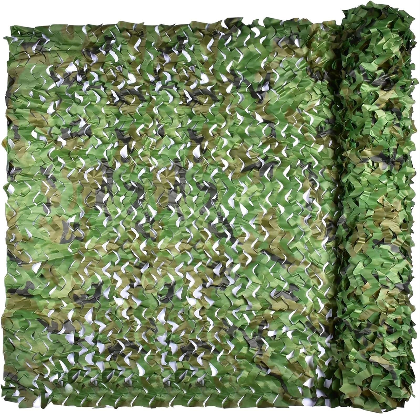THE WHITE SHOP Camo Netting, Camouflage Net, Bulk Roll, Mesh, Cover, Blind for Hunting, Decoration, Sun Shade, Party, Camping, Outdoor (Color : Green)