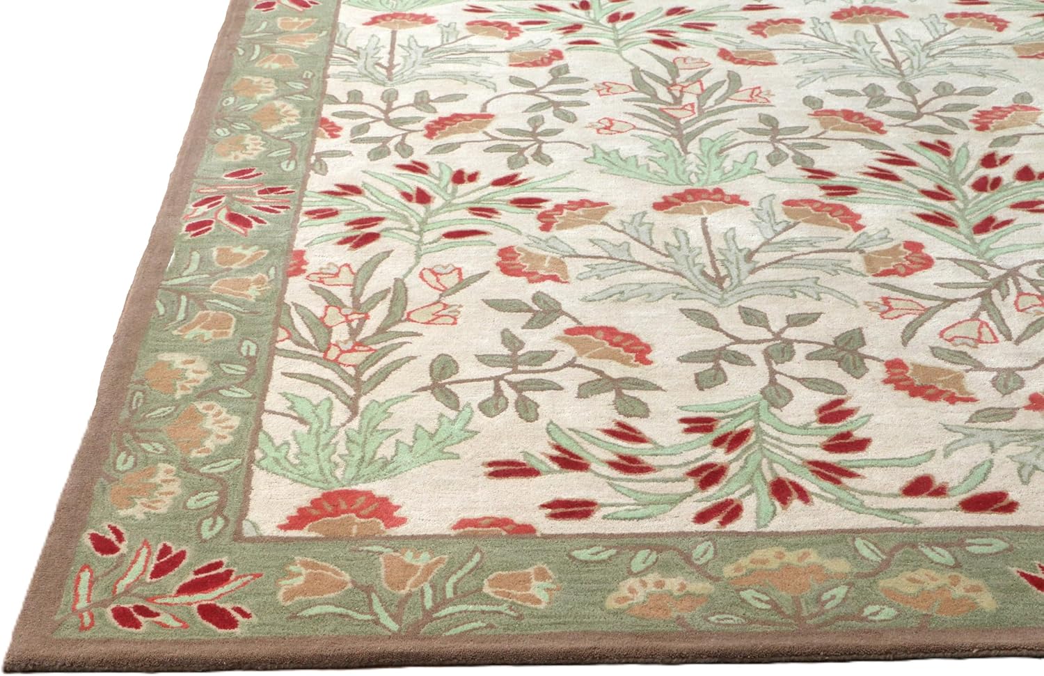 Adeline Multi Handmade Tufted Wool Area Rug