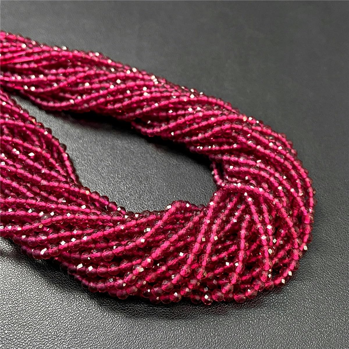 Pietre Preziose Naturali Sfaccettate Rotonde, Perline Sfuse Da 4 - Foto 10