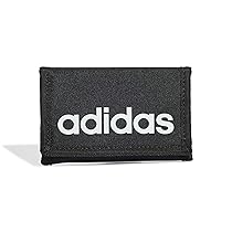 adidas Unisex – Adulto LINEAR WALLET, Black, White, One Size