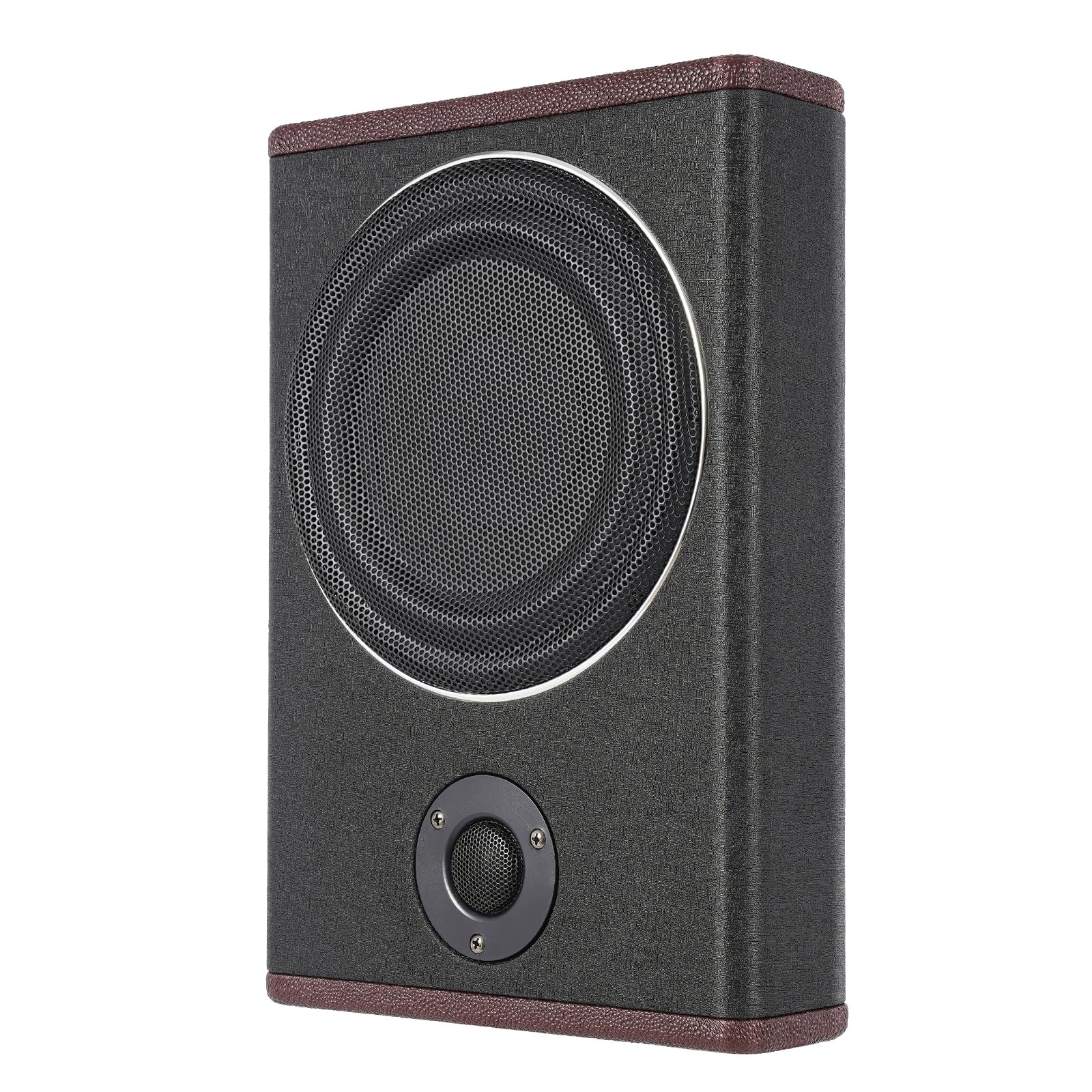 Bukeey 600W Autoradio, Subwoofer Auto Set Edelstahl Ultradünn Auto
