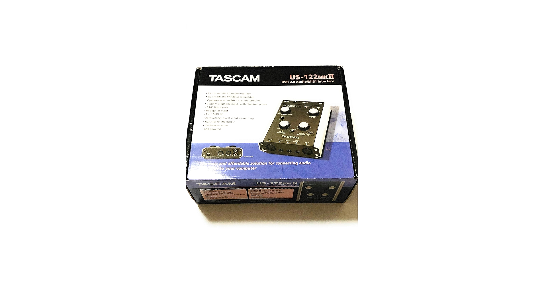 Amazon.com: Tascam US122MKII USB Audio/Midi Interface