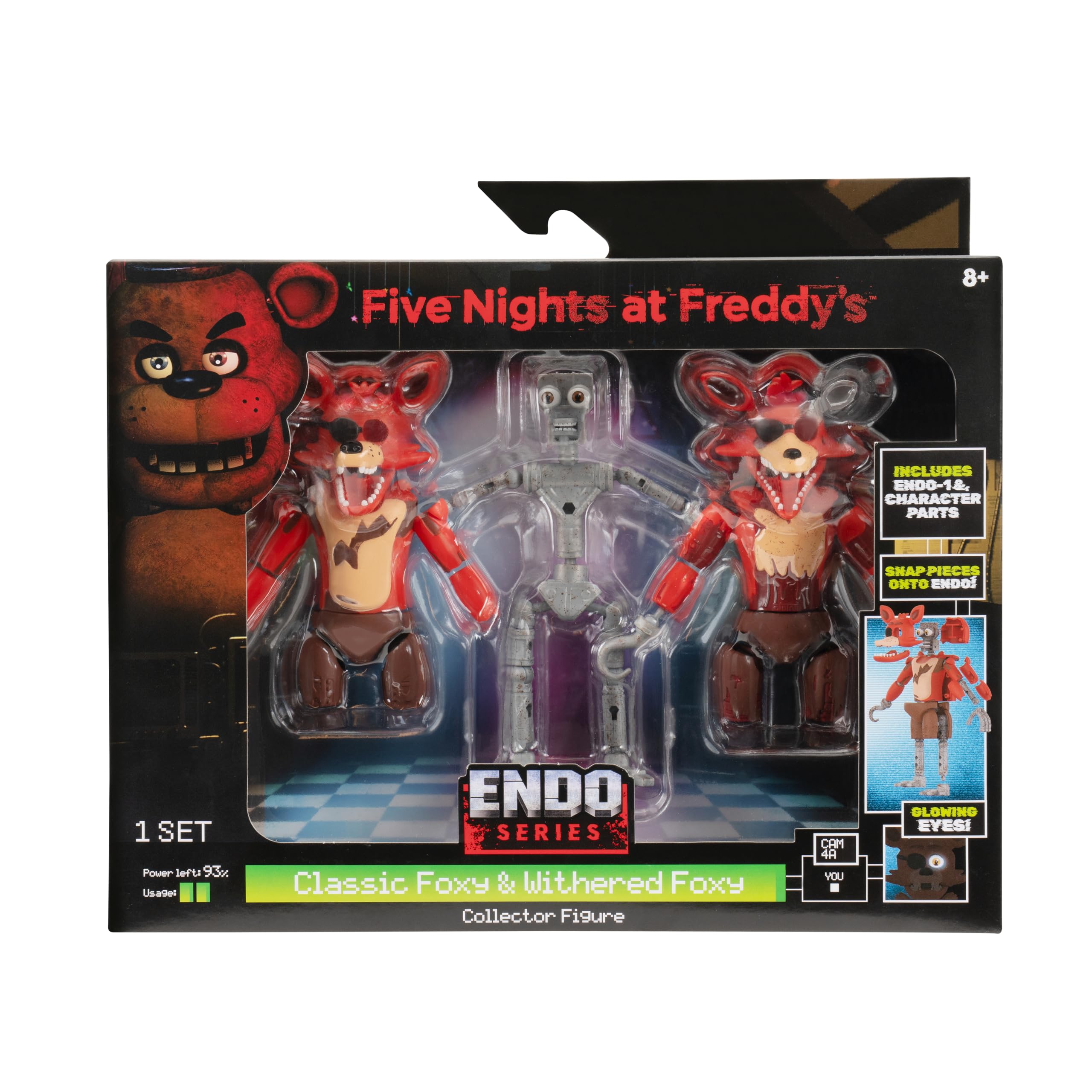 Jazwares FNAF - 6 - Figura Endo - Stile 4