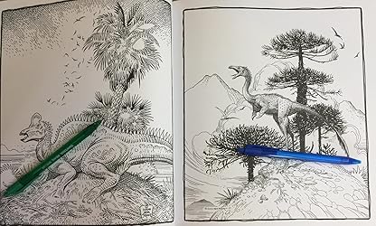 Amazon.com: Dinosaurs: A Coloring Book by William Stout: 9781608878642 ...