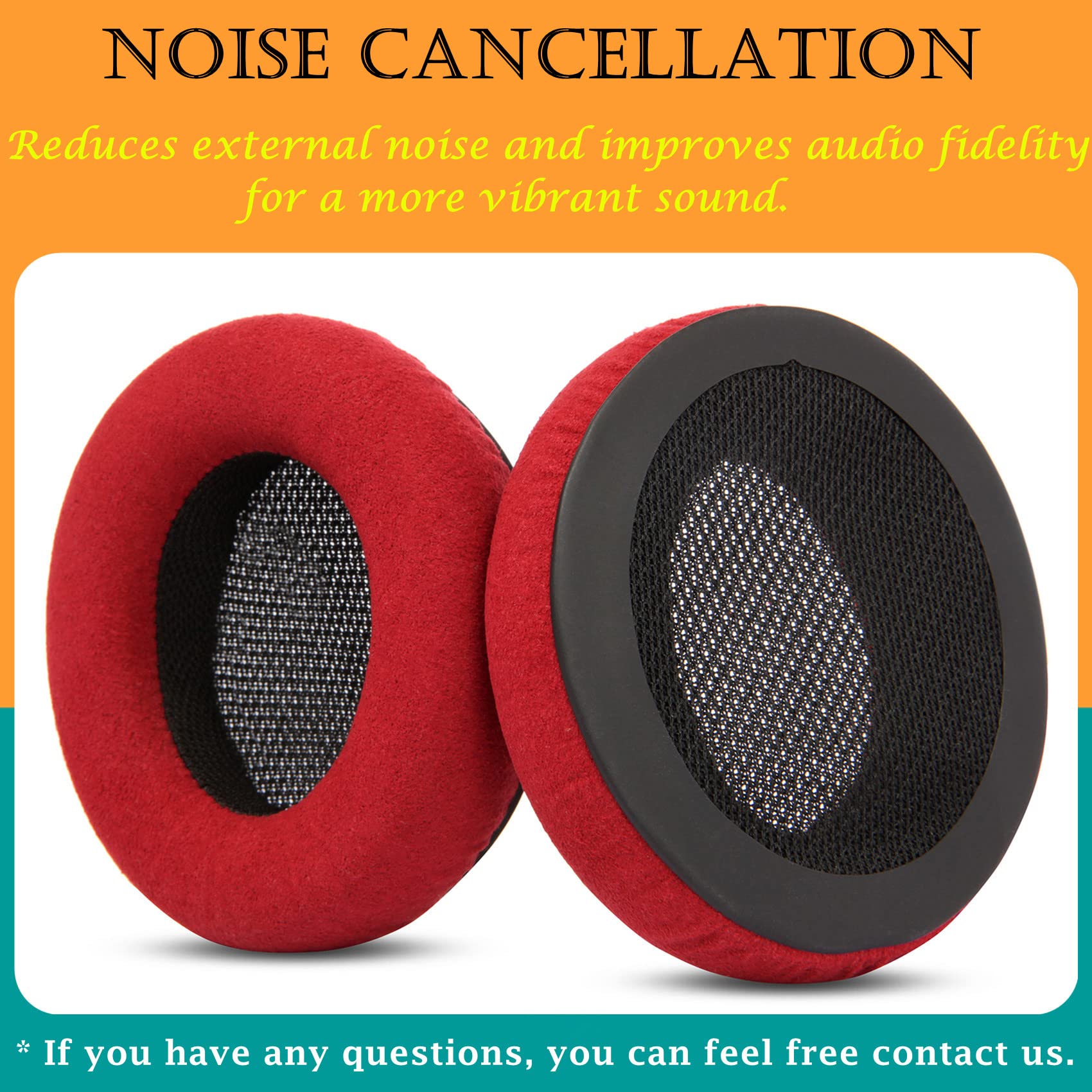 Coussinets Remplacement Casque TaiZiChangQin - Mousse Mémoire Forme, Compatible Focal Spirit One