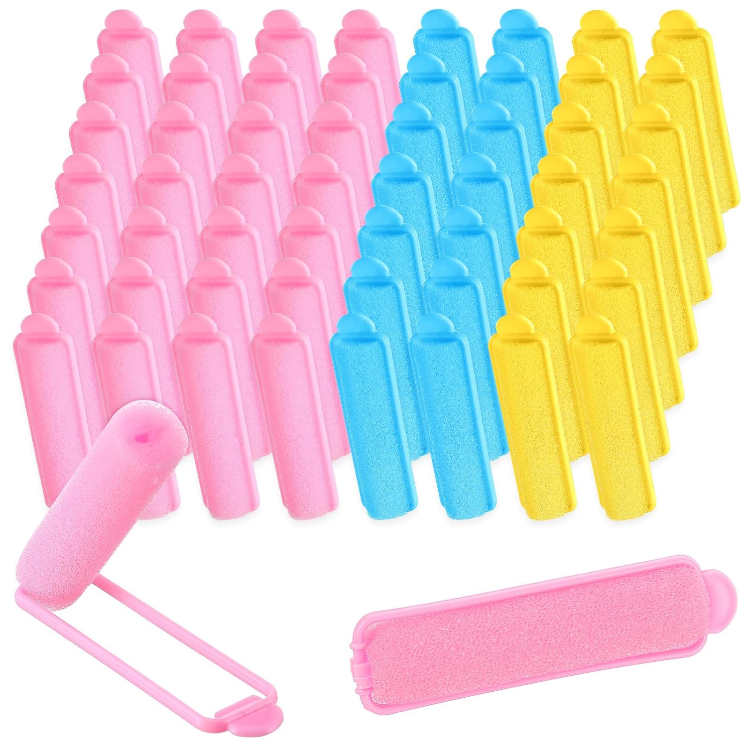 56PCS Sponge Curlers