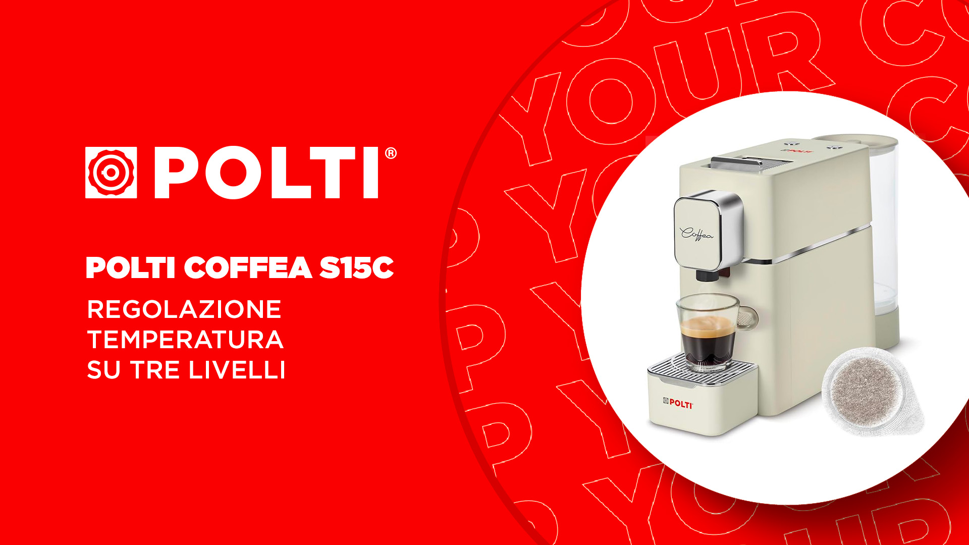 Coffea S18 - Macchina da Caffè a cialde ESE