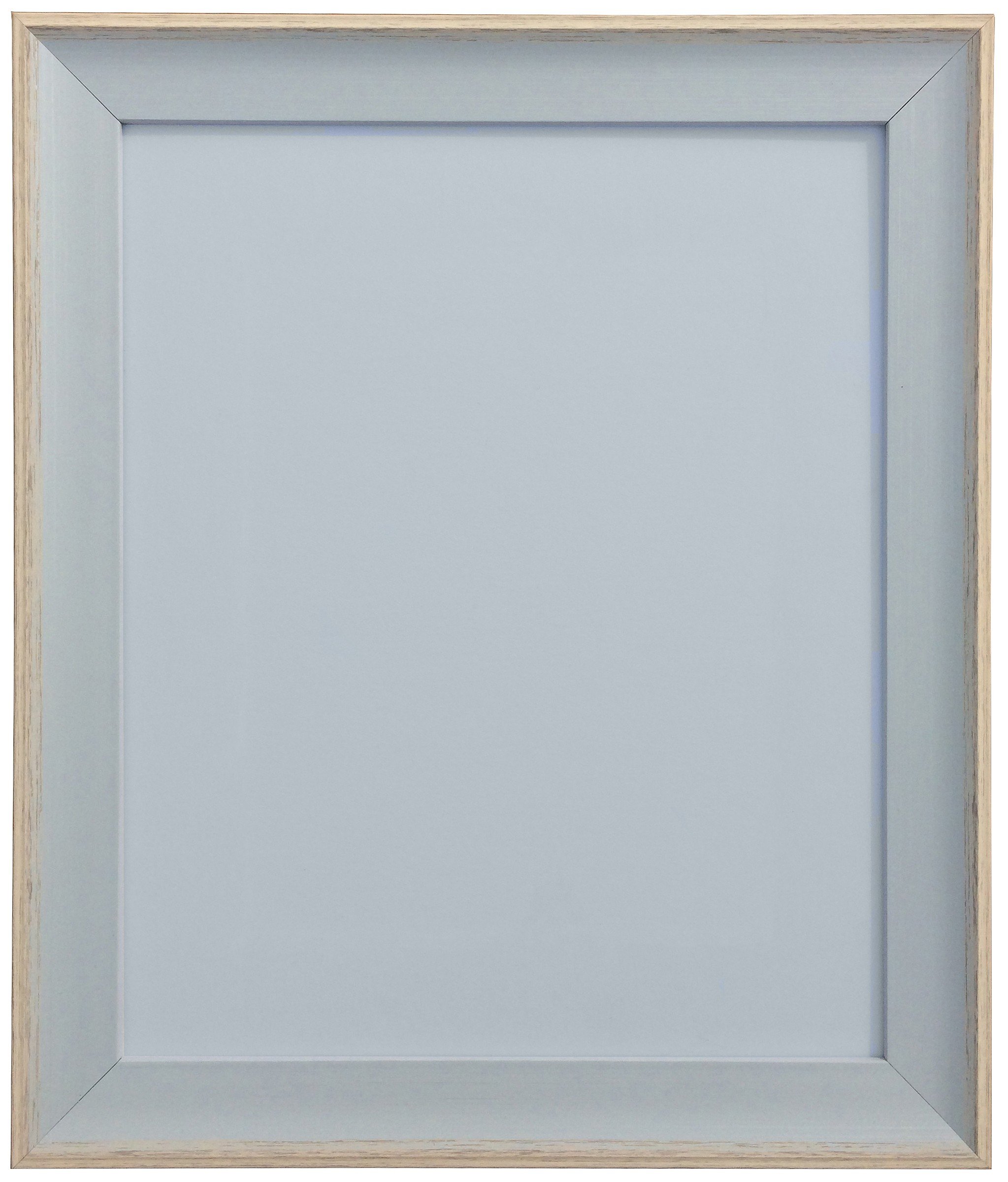 FRAMES BY POST AP-3016 niebieska ramka na zdjęcia z jasnoniebieską szarą podkładką 50 x 70 cm