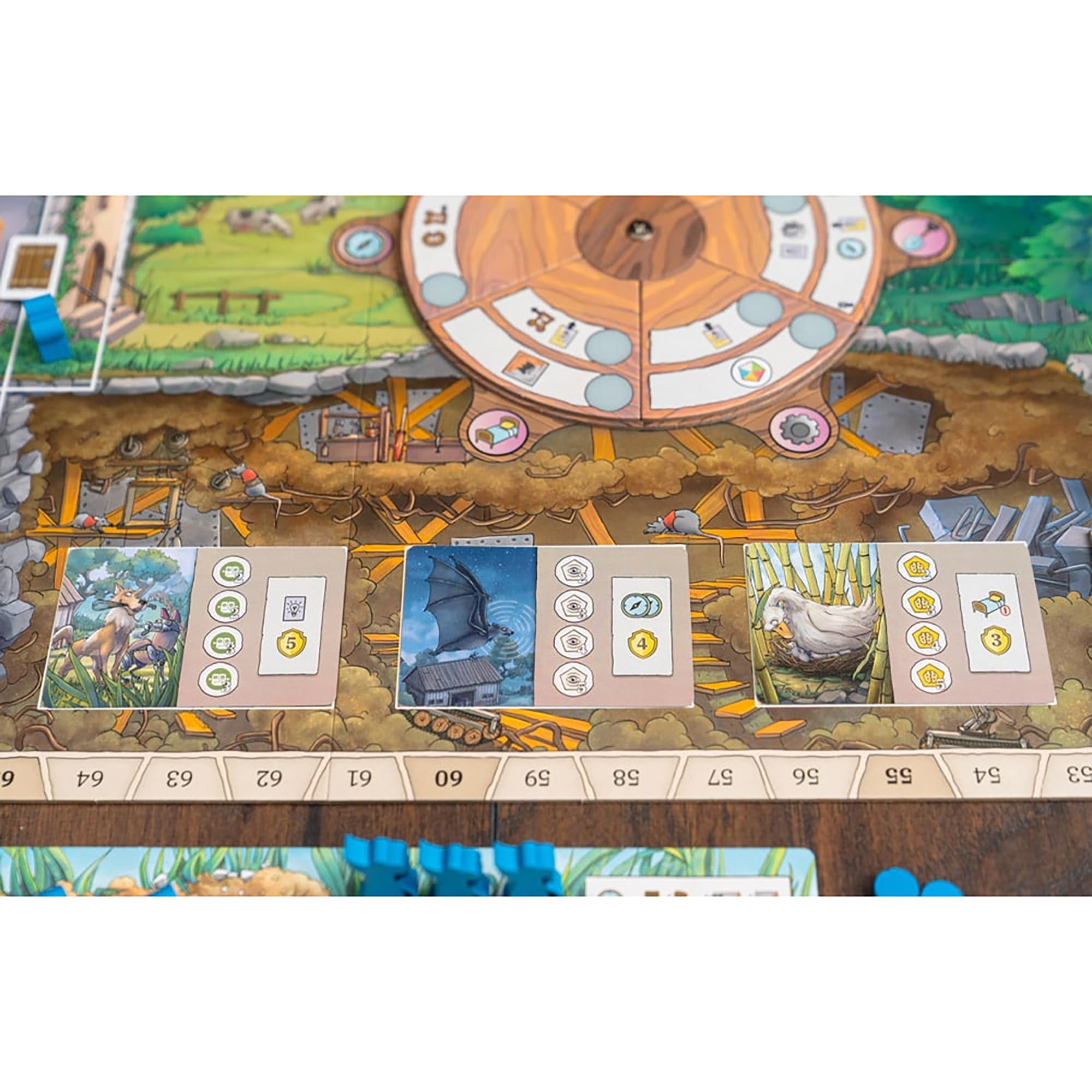 Capstone Games | Rats of Wistar | Family Board Game | Strategic Exploration and Worker Placement Game | Fun & Engaging Game for 2-4 Players, Ages 14+ | Game in English