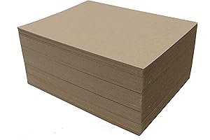 8.5x11 Heavy Weight Chipboard Sheets