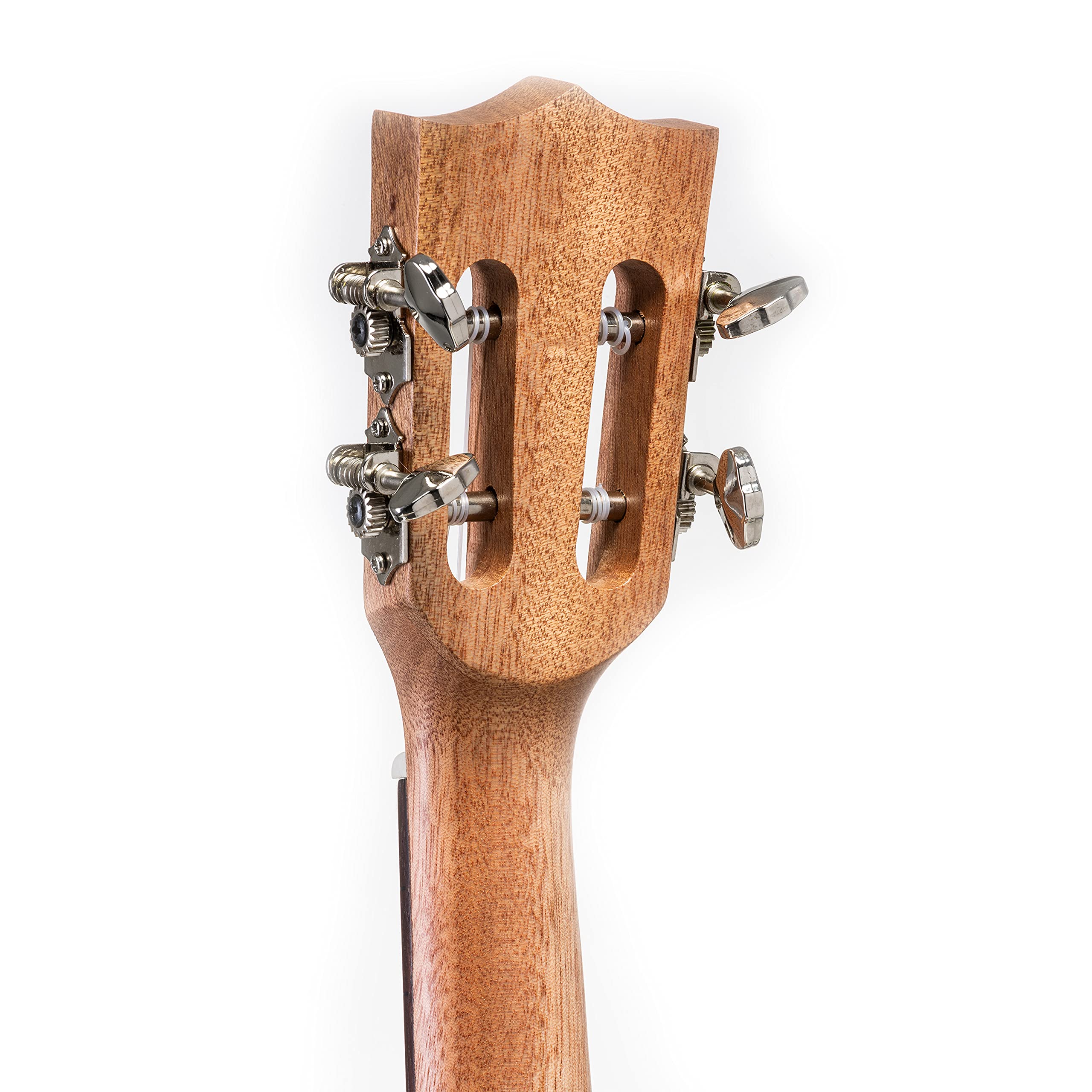 VOLT Ukulele Texas, Größe: Soprano, massive Decke Fichte, Griffbrett: Palisander, edle Hochglanzlackierung, Perlmutt-Einfassungen, Länge: ca. 540 mm, mit Gurtknöpfen, inkl. gefütterte Tasche