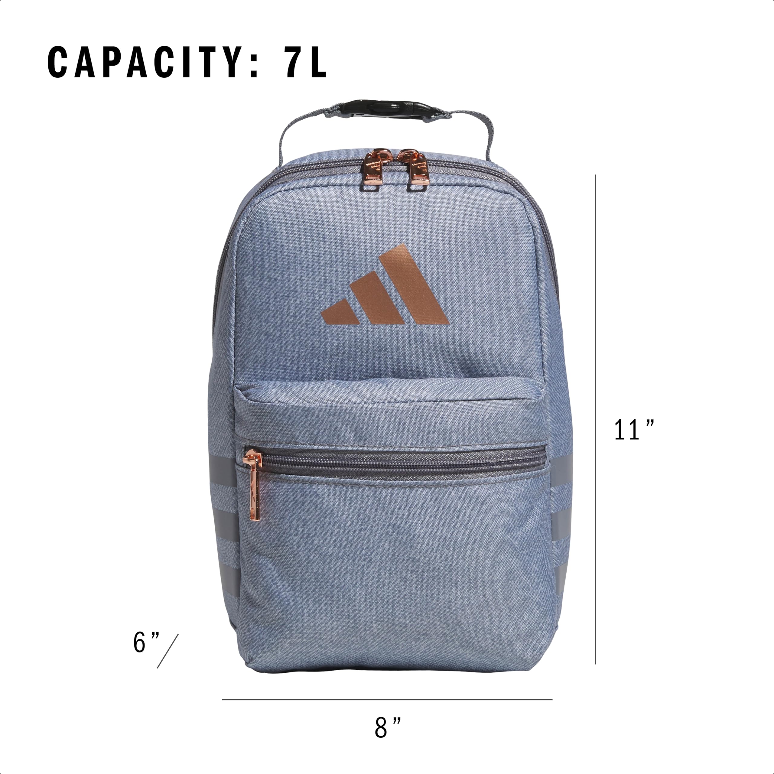 adidas backpack with cooler Amazon.com: adidas Kids Santiago Lunch Bag – Insulated Cooler Lunchbox for  Girls & Boys, 8L, Adi Heart Melange Chalk White/Bliss Pink/White/4, One  Size : Home & Kitchen