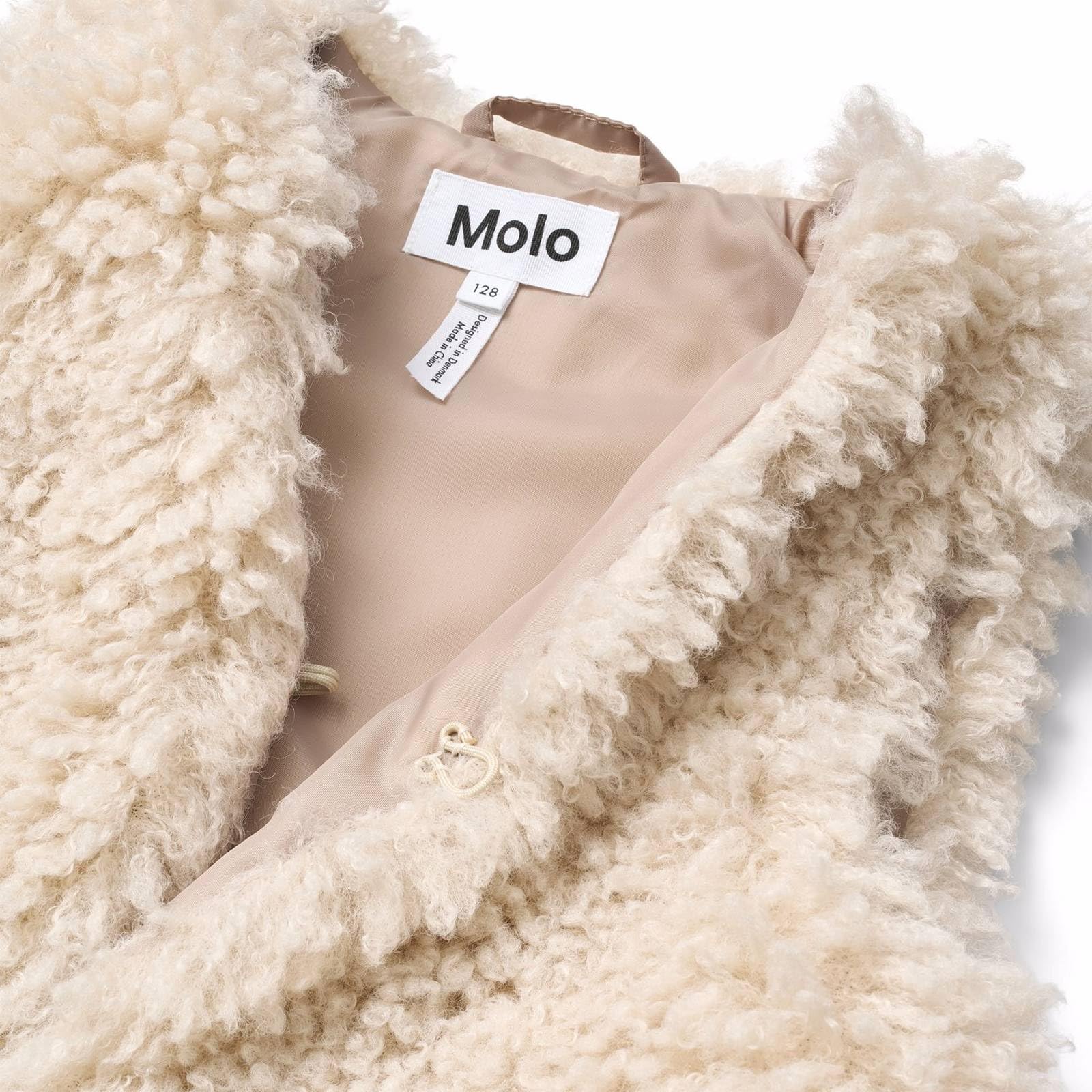 Molo Mädchen Fellweste Hatcha