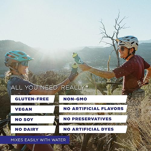 Miniatura 4 de Tailwind Nutrition Rebuild Recovery - Mezcla de bebida de recuperación proteína completa con electrolitos e hidratos de carbono libre de gluten soja