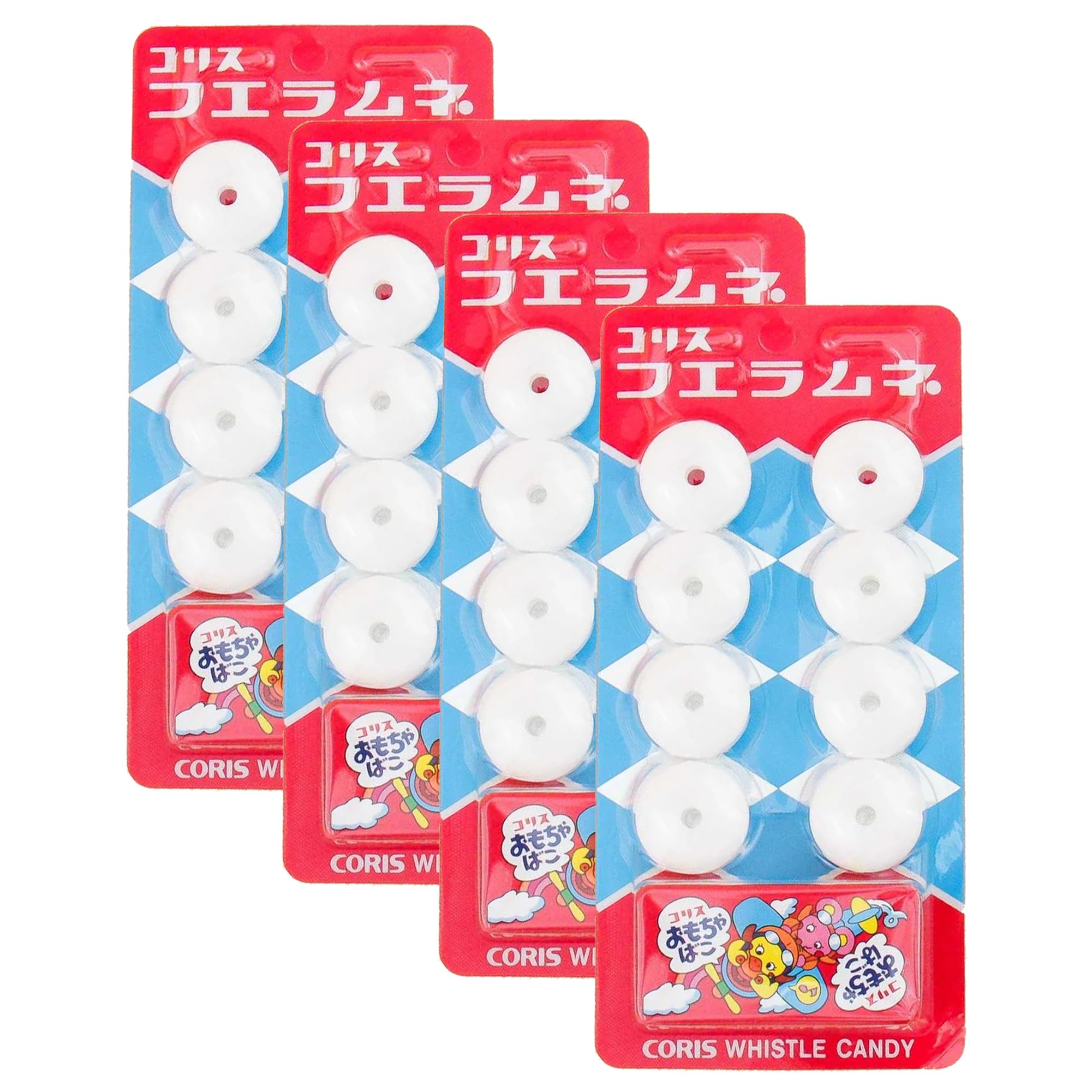 Amazon.com : Coris Fue Ramune Whistle Candy - 4 Packs of 8 (8