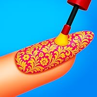 Nail Stack 3D Fashion Salon Rush: Beauty Acrylic Nails Salon Makeover Polish Art Runner Game