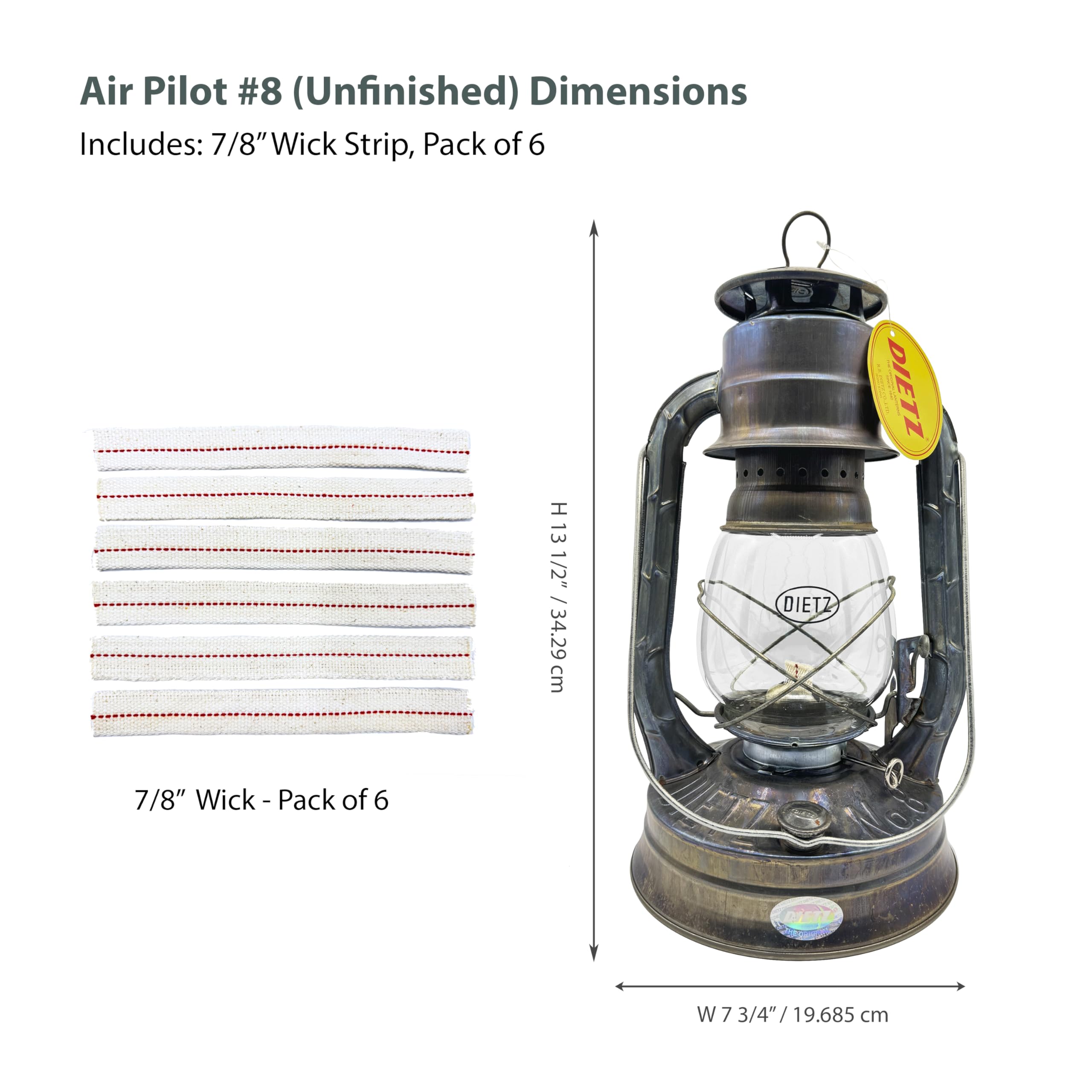 Amazon.com: Light of Mine - Dietz #08 Air Pilot Unfinished Oil