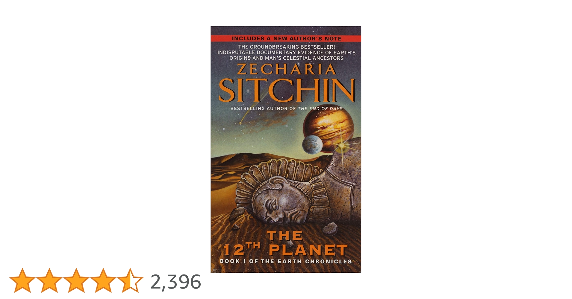 12th Planet: Book I of the Earth Chronicles : Sitchin