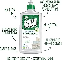 Vista 14 de Quick Shine Ultimate Gold Clean + Polish Mop Kit All-in-One 11 Pc Kit w/Interchangeable Attachments Cleaner & Polish Included No