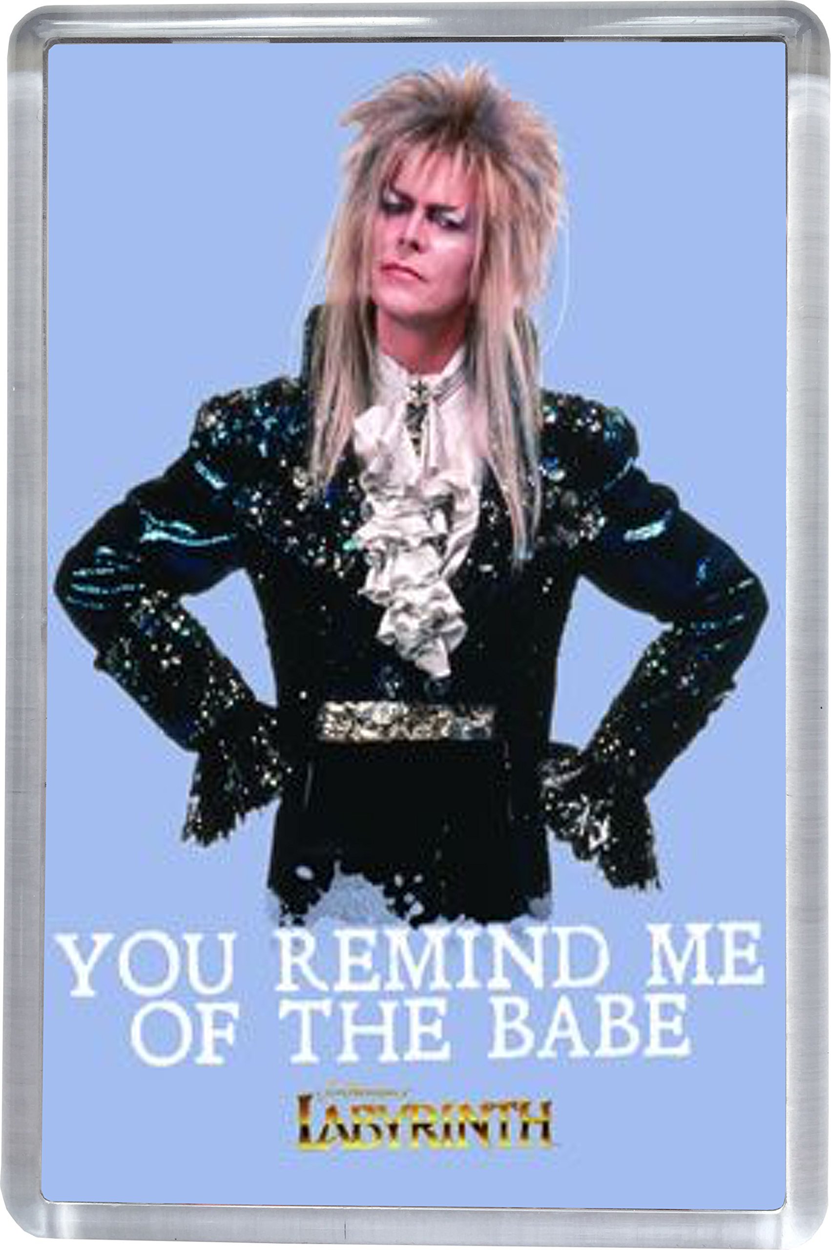 Super Universe Labyrinth - David Bowie Fridge Magnet 5 x 7.5 cm