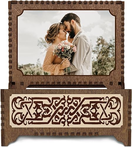 Miniatura 4 de Celtic Tree of Life - Caja de música MP3 personalizada, reproduce cualquier canción, impresión de fotos personalizada y texto en el interior