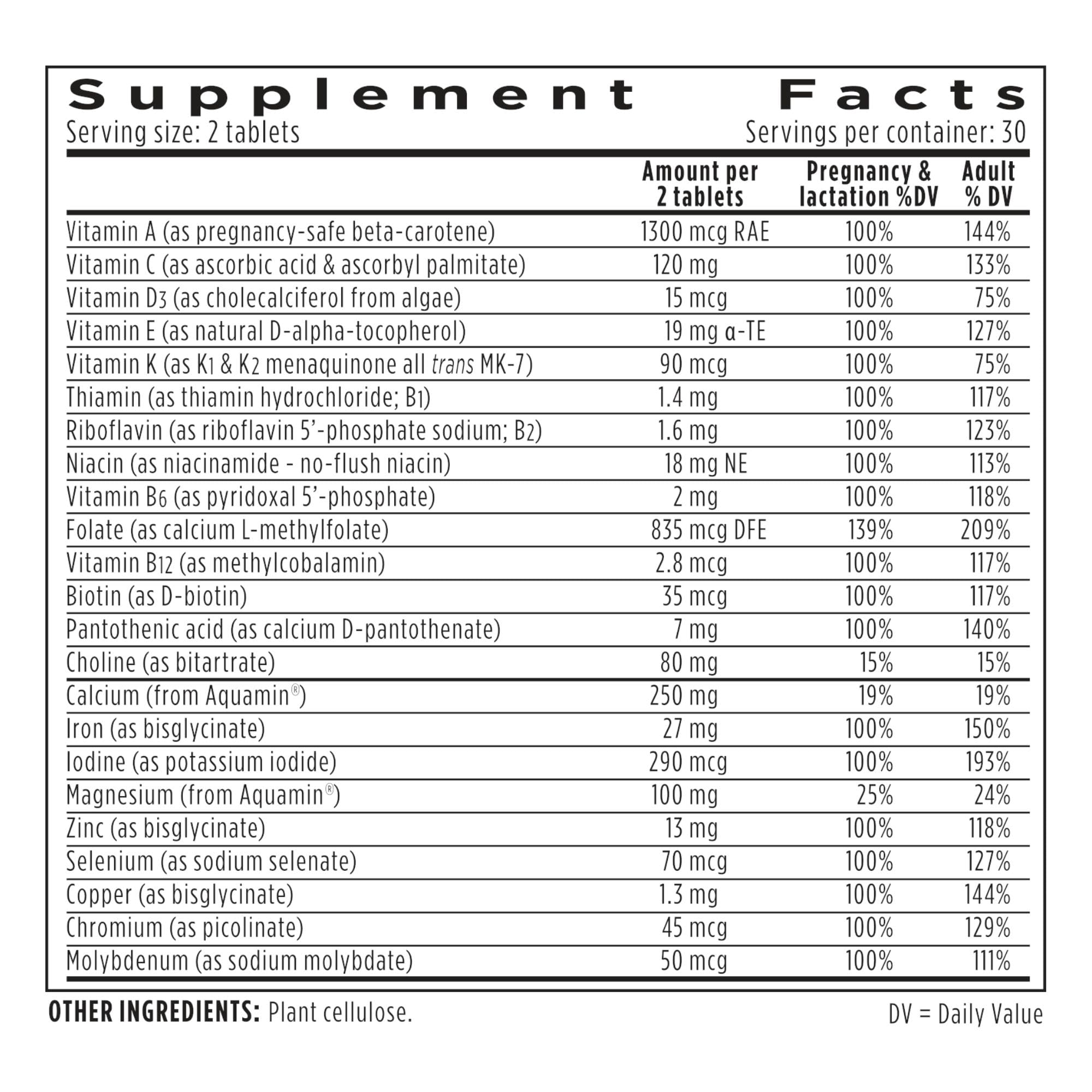Igennus Methylated Prenatal Multivitamin, Folate for MTHFR, Pure & Clean — Amazon image 6