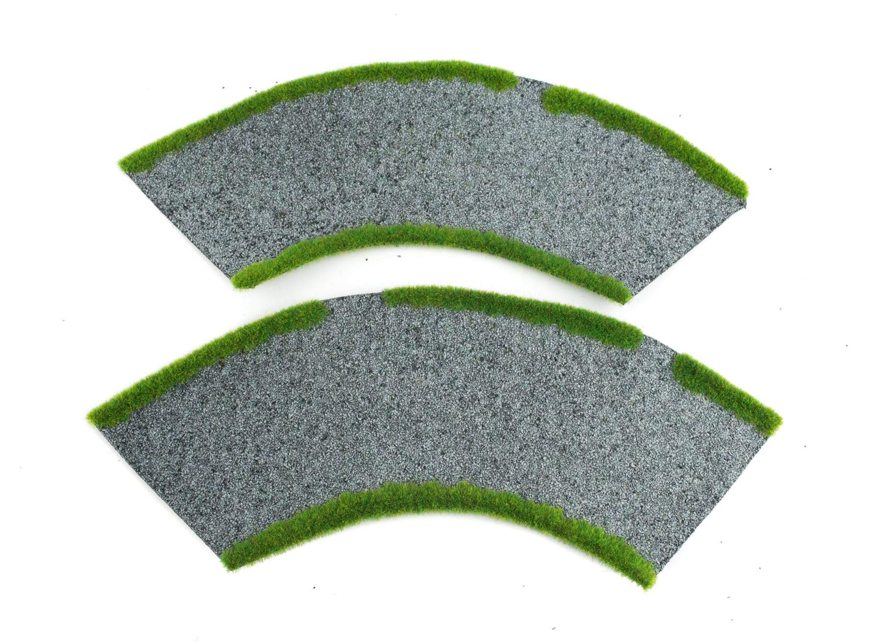 War World Gaming Road Junction, Straight & Curved Sections Full Set of 10 - 28mm Wargaming Scenery Terrain Model Diorama - Image 4