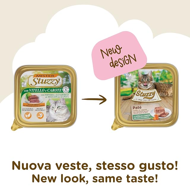 Foto 2 de 4 de Stuzzy Paté con Vitello e Carote 100g
