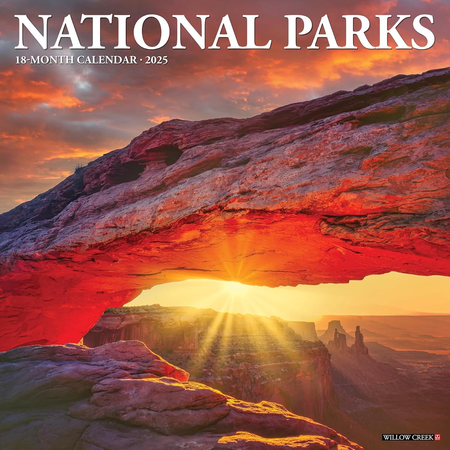 Amazon National Parks 2025 12 X 12 Wall Calendar Willow Creek Press