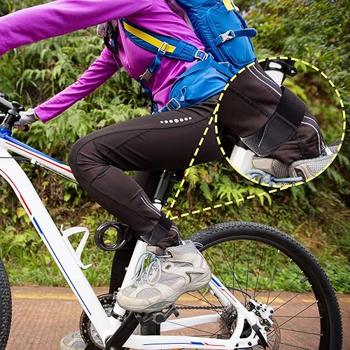 Miniatura 4 de 6 correas ajustables para pantalones de bicicleta, correa de seguridad para el tobillo de ciclismo, multiusos, cinturón elástico de fijación mágica