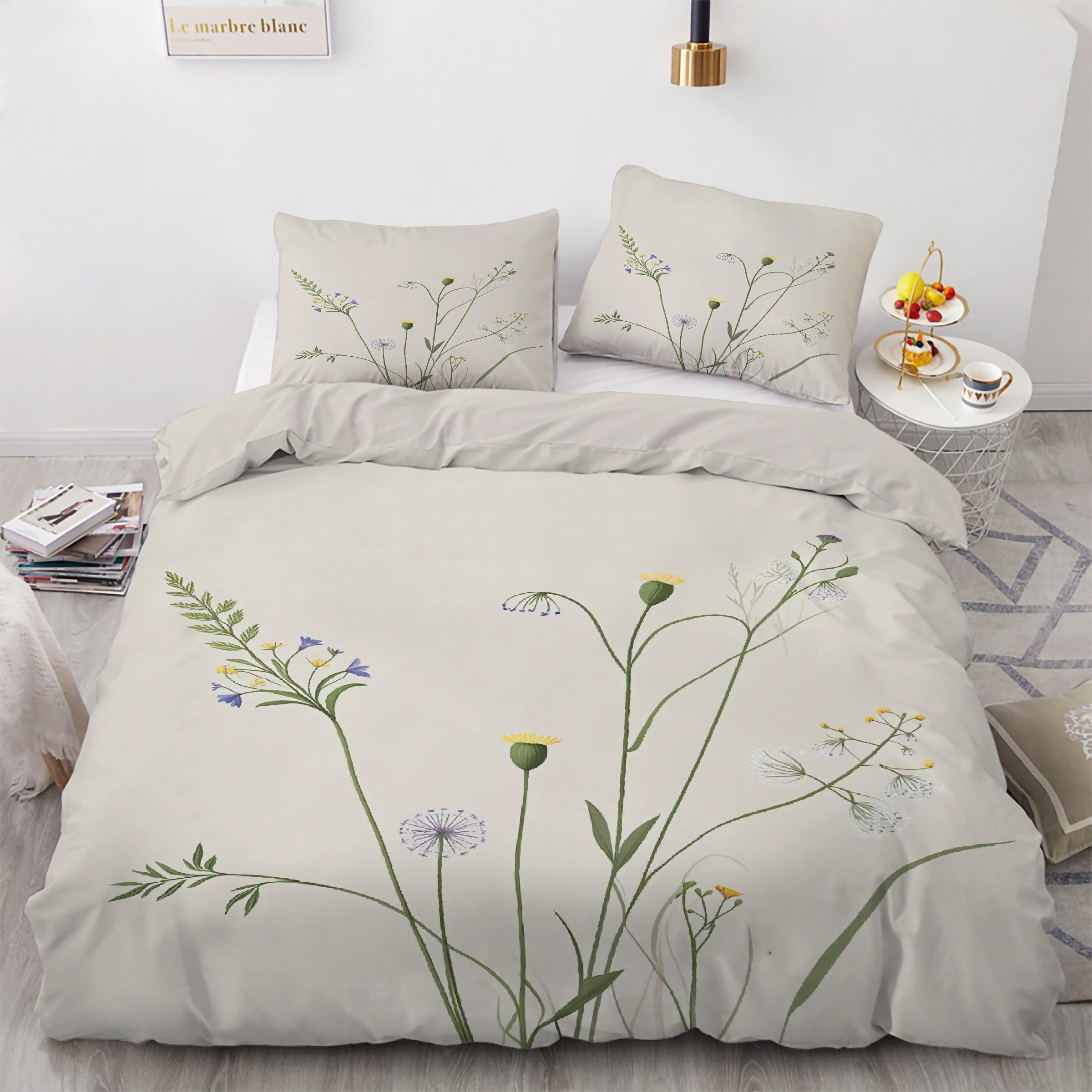 Housse de couette 160x200 fleurie pour créer une ambiance printanière dans la chambre
