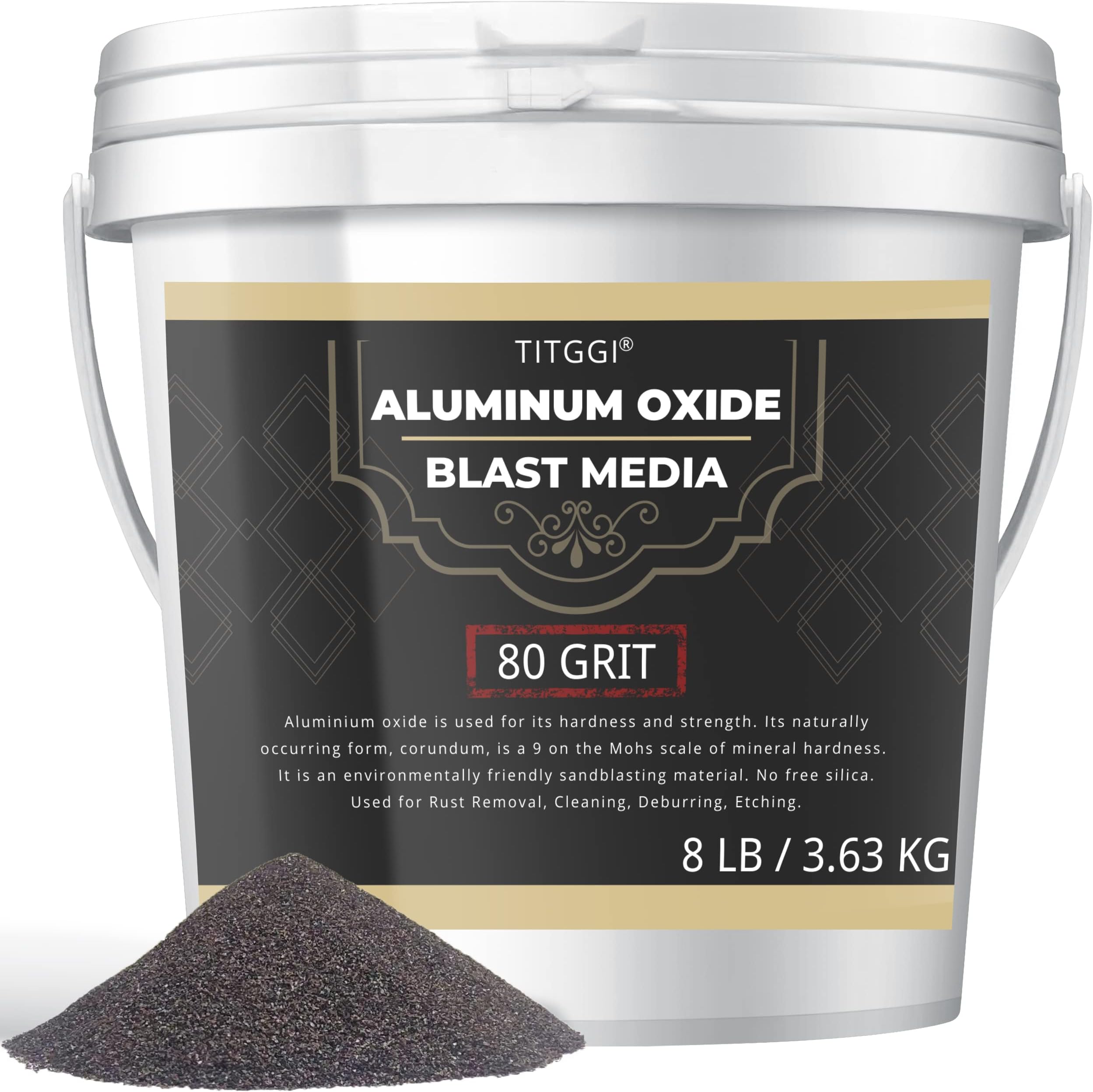 TITGGI #80 Aluminum Oxide - 8 LBS