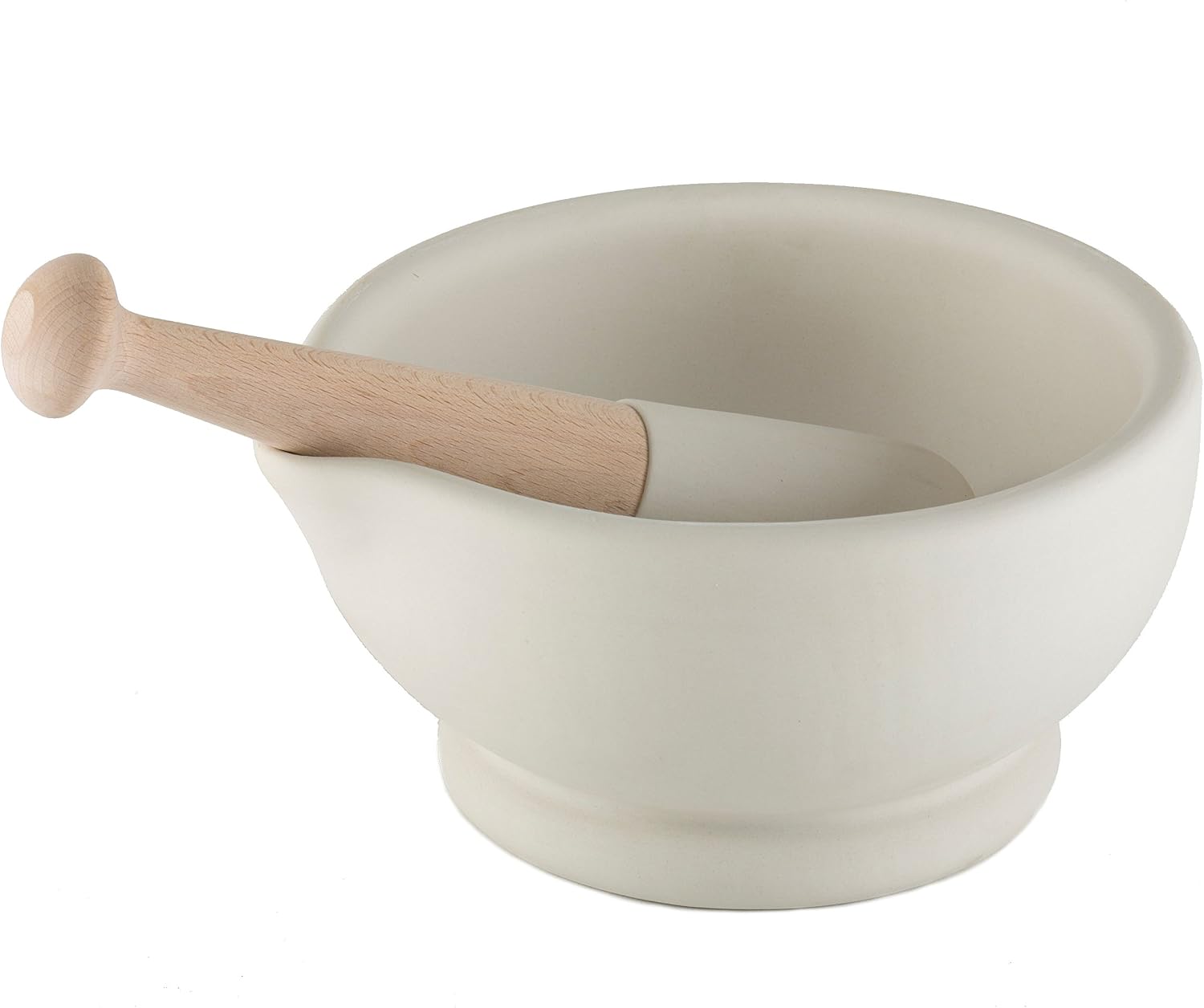 Milton Brook Range Unglazed Mortar & Pestle, 6-inch