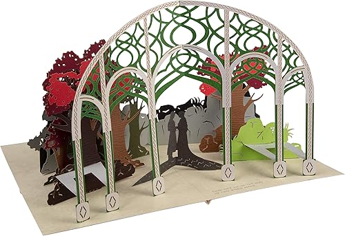 Miniatura 5 de Tarjeta de felicitación emergente de Lord of the Rings – I Would Rather Share One Lifetime With You, Than Face All The Ages Of This World Alone –