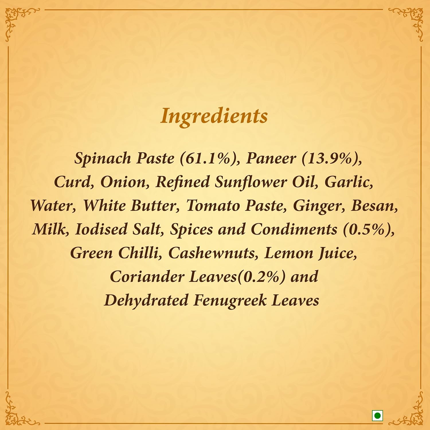 New Year Sale Kitchens Of India Palak Paneer, Itc Ready To Eat Indian Food, Just Heat And Eat, Microwavable, 285G 5 New Year Sale Kitchens Of India Palak Paneer, Itc Ready To Eat Indian Food, Just Heat And Eat, Microwavable, 285G