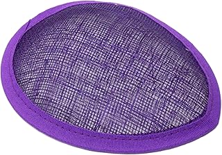 Humboldt Haberdashery Sinamay Teardrop Fascinator Hat Base for Millinery 5 1/2