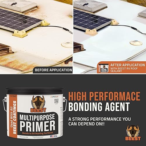 Miniatura 2 de Imprimación multiusos  Imprimación de techo para RV, imprimación EPDM, imprimación de hormigón, imprimación de goma líquida, revestimiento de techo