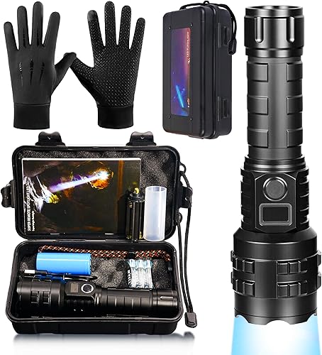 Guantes cálidos recargables con linternas de alto lúmenes