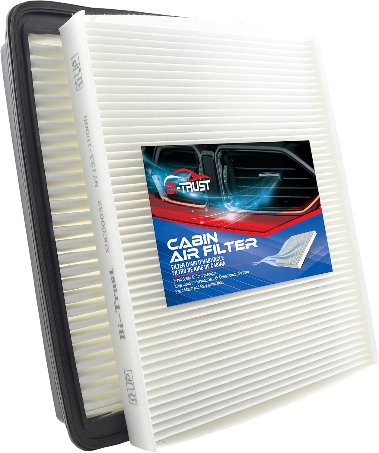 BiTrust Engine Cabin Air Filter Kit,Replace Fram CF11664 CA10881