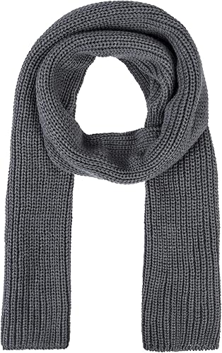 Bufanda gruesa de punto trenzado grueso para mujer y hombre