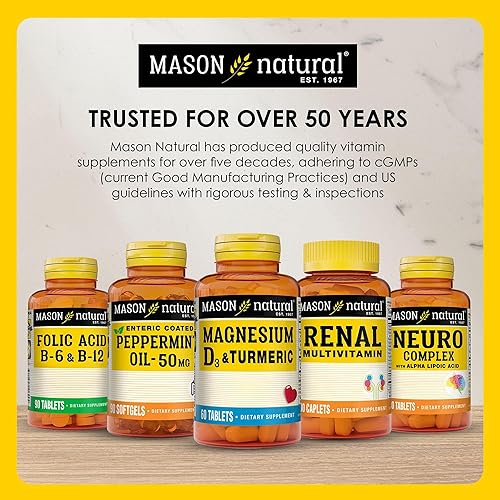 Vista 7 de Mason Vitamins B Complex - Cápsulas blandas multivitamínicas, 100 unidades (paquete de 3)