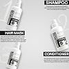 Mizz Brazil Total Repair Brazilian Keratin Kit 3x100ml – Smoothing Keratin Treatment with Shampoo Mask Conditioner, Formaldehyde Free, Anti Frizz Shine, Blow Dry & Straightening System