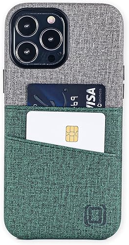 Miniatura 6 de Dockem Funda tipo cartera para iPhone 13 Pro Max con placa de metal integrada para montaje magnético y 2 bolsillos para tarjetas de crédito Luxe M2,