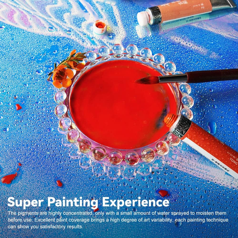 Buy SUPER VISION Watercolor Paint Set, Watercolor Paint Set, 24 Mineral